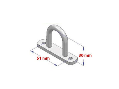 Plachtové oko oceľové klasik