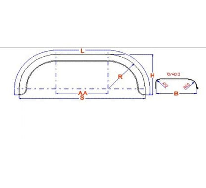 Blatník na prívesný vozík