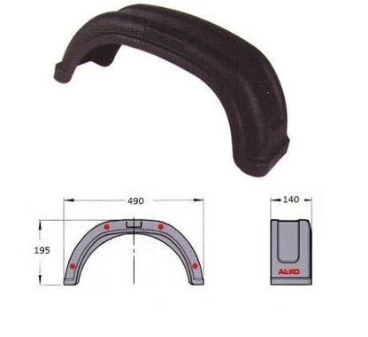 Blatník na prívesný vozík