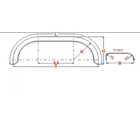 Blatník na prívesný vozík