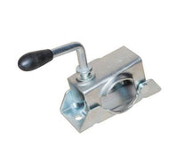 Plechový držiak pre oporné kolesá a nohy