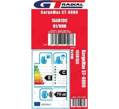 Pneumatika na prívesný vozík