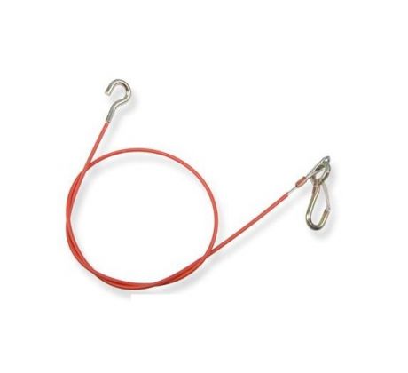 Poistné lanko pre nájazdovú brzdu