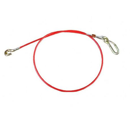 Poistné lanko pre nájazdovú brzdu