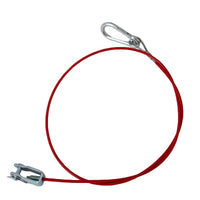 Poistné lanko pre nájazdovú brzdu 