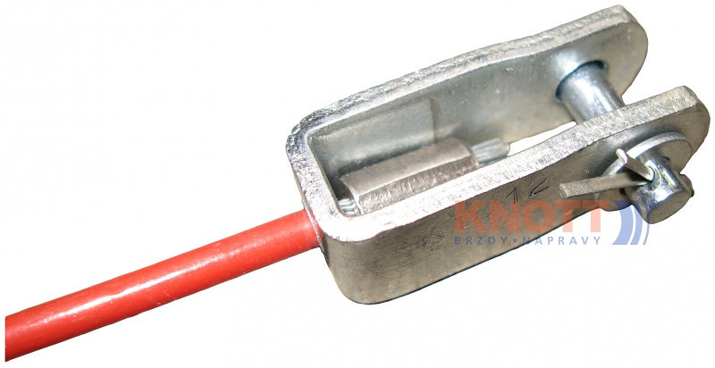 Poistné lanko pre nájazdovú brzdu 