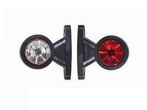 Svetlo B-Č rovné krátke FT-009 A LED FRISTOM