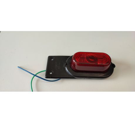 Obrysové svetlo závesné červené EGKAL