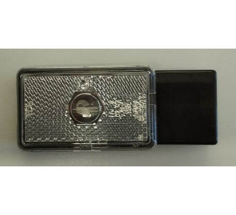 Predné pozičné svietidlo biele s držiakom LIDER