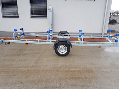 Prívesný vozík 2500 x 6000 prepravník lodí 1300 kg