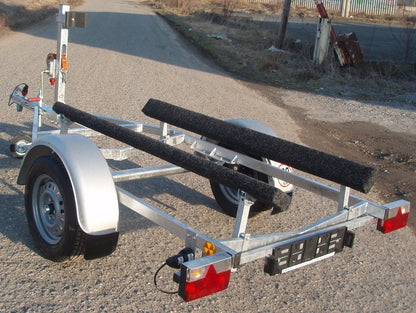 Prívesný vozík na prevoz lodí  1600x6000