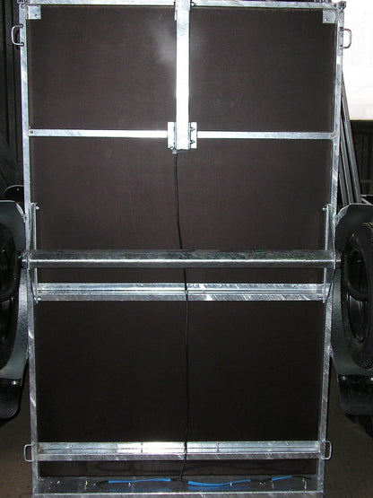 Prívesný vozík Preglejkové bočnice 1250x3000