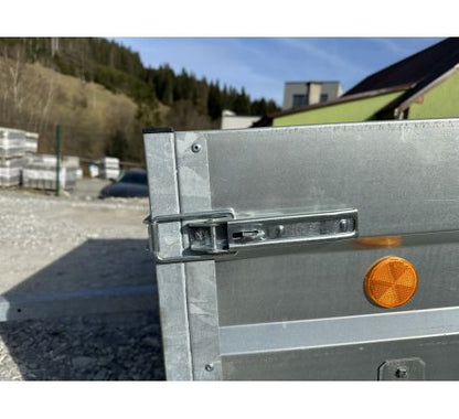 Prívesný vozík vyklápací 1250 x 2500 zosilnená náprava 1000 kg