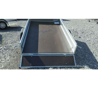 Prívesný vozík vyklápací 1250 x 2500 zosilnená náprava 1000 kg