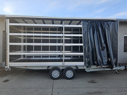 Príves 1800 x 3400 x 2000 ZHRŇOVACIA 1-STRANNÁ 2700 kg - 5 x EUR PALETA