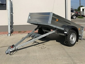 Prívesný vozík Vyklápací nebrzdený 1500x2500