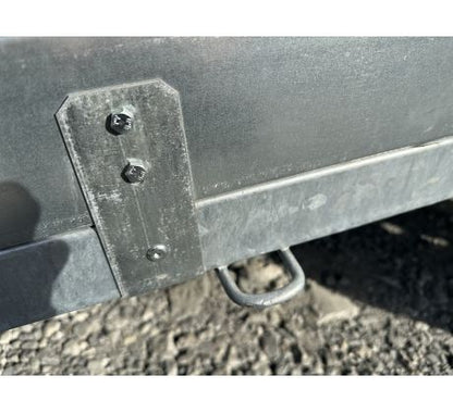 Prívesný vozík Vyklápací nebrzdený 1500x2500