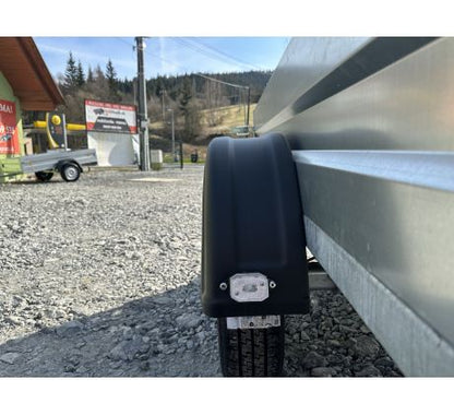 Prívesný vozík Vyklápací nebrzdený 1500x2500