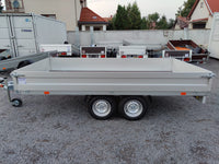 Prívesný vozík brzdený dvojnápravový VZ-35 EXPRES B2 2000kg