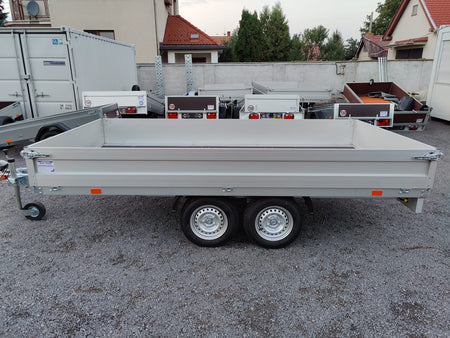 Prívesný vozík brzdený dvojnápravový VZ-35 EXPRES B2 2000kg