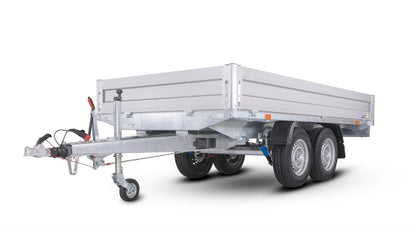 Prívesný vozík brzdený dvojnápravový VZ-33 B2 3000kg