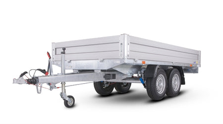 Prívesný vozík brzdený dvojnápravový VZ-33 B2 3000kg