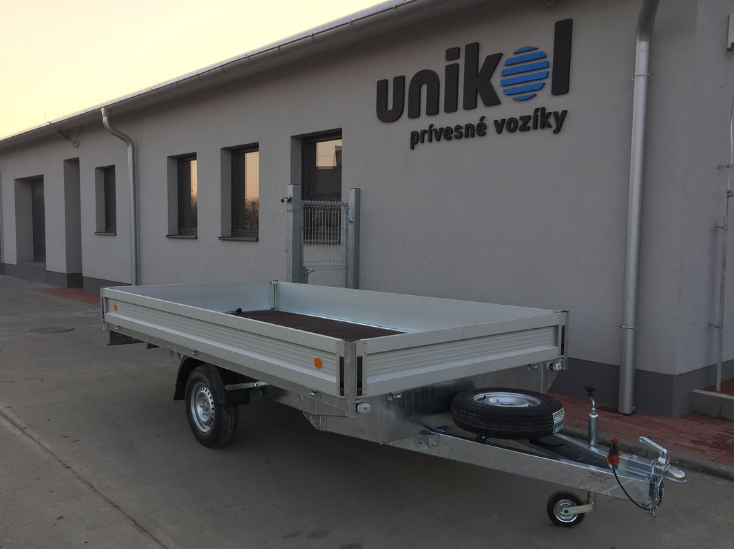 Prívesný vozík kolesa pod plochou 1500x2500