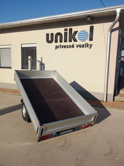 Prívesný vozík brzdený vyklápací 1300kg - 2000x3000