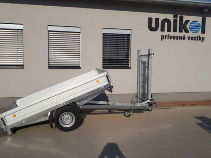 Prívesný vozík brzdený vyklápací 1300kg - 2000x3000