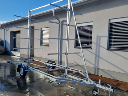 Prívesný vozík na prevoz kanoe 2000x5500