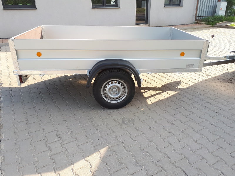 Prívesný vozík 1170 x 1500 valníkový ALU