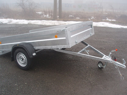 Prívesný vozík vyklápací 1250x2200