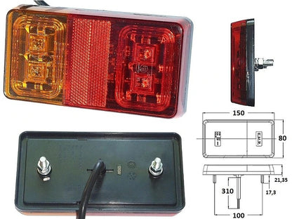 Set svetiel LED L2295-Z KAMAR