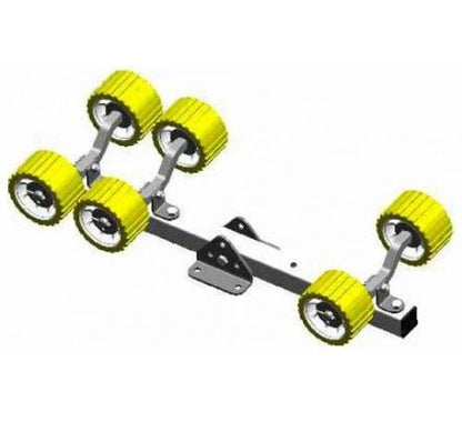 Tandemová rolňa na lodné prívesy