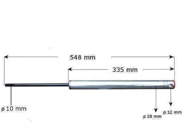 Tlmič nájazdovej brzdy KNOTT