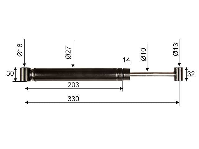 Tlmič nájazdovej brzdy AL-KO