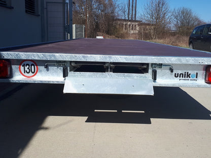 Uloženie nájazdov pod ložnou plochou KVLP