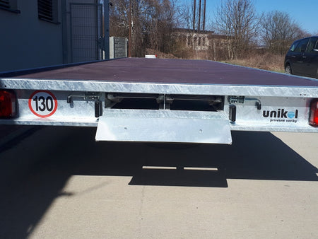 Uloženie nájazdov pod ložnou plochou KVLP