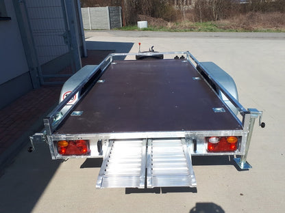 Uloženie nájazdov pod ložnou plochou KVLP