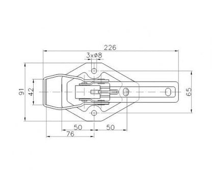 Uzáver bočnice BV 20-3