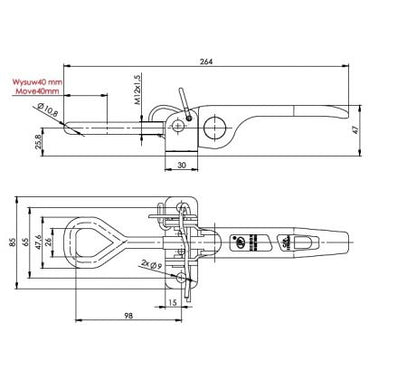 Uzáver bočnice ZB-15