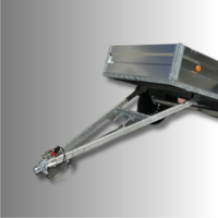 Vyklápanie ložnej plochy jednoduché - súčasť prívesu