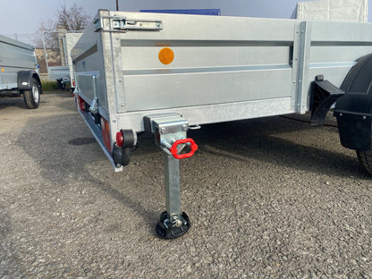 Zadné oporné nohy sklopné 500 kg + kľuka KVLP