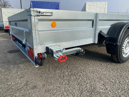 Zadné oporné nohy sklopné 500 kg + kľuka KVLP