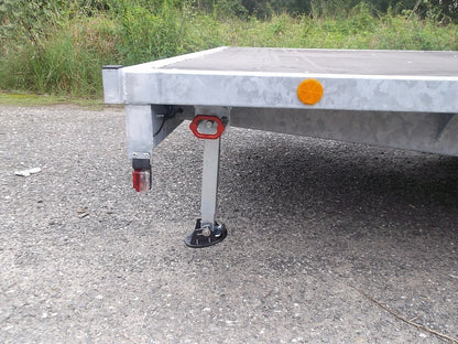 Zadné oporné nohy sklopné 500kg + kľuka KPLP