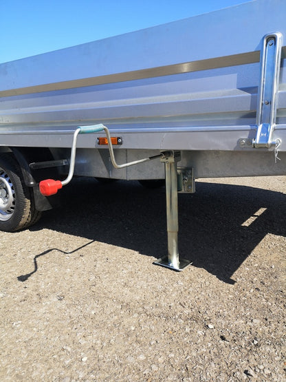 Zadné oporné nohy sklopné 1300kg + kľuka KPLP