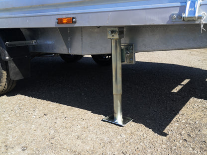 Zadné oporné nohy sklopné 1300kg + kľuka KPLP