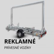 PRÍVESNÝ VOZÍK-REKLAMNÝ  PRÍVES