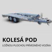 AUTOPREPRAVNÍK S KOLESAMI POD LOŽNOU PLOCHOU