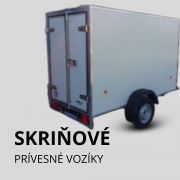 SKRIŇOVÝ PRÍVESNÝ VOZÍK